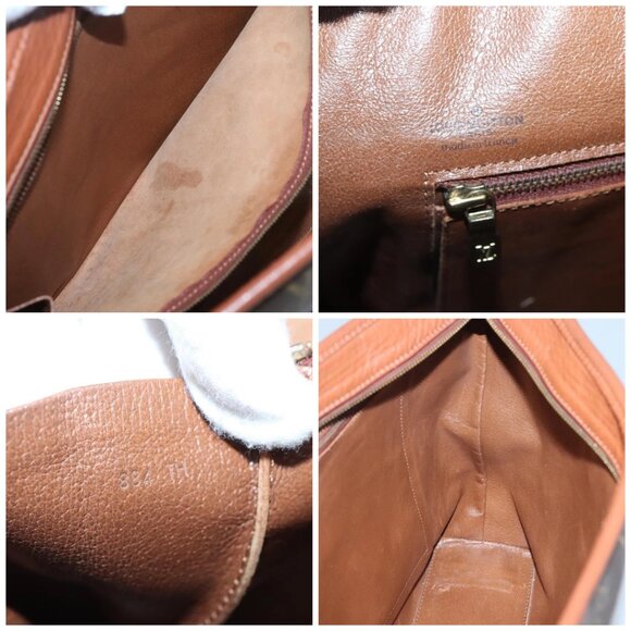 LOUIS VUITTON Monogram Sac Weekend PM Hand Bag M42425 LV Auth th6126 - Picture 15 of 16